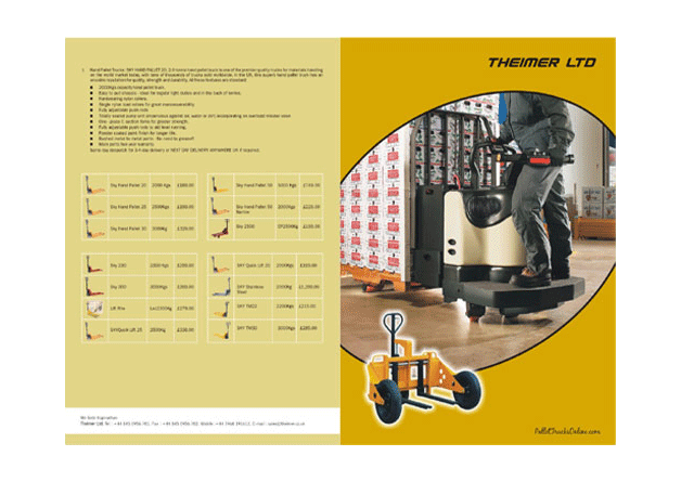 catalog leaflet