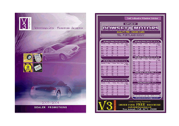leaflet promotional